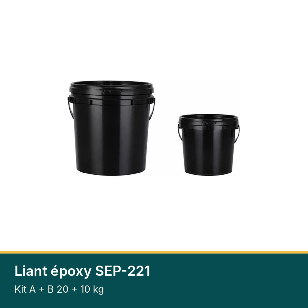 Liant époxy SEP-221 (20 + 10 kg)