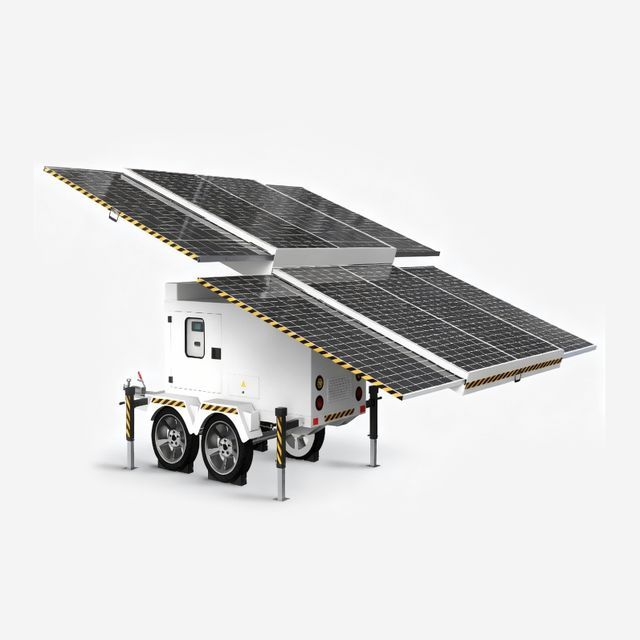 Générateur solaire sur remorque 15 kWh