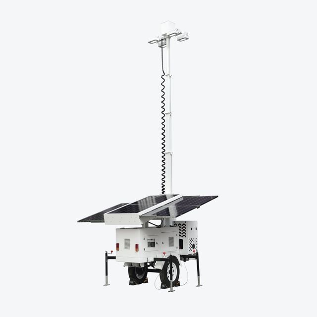 Tour d’éclairage solaire 9 m