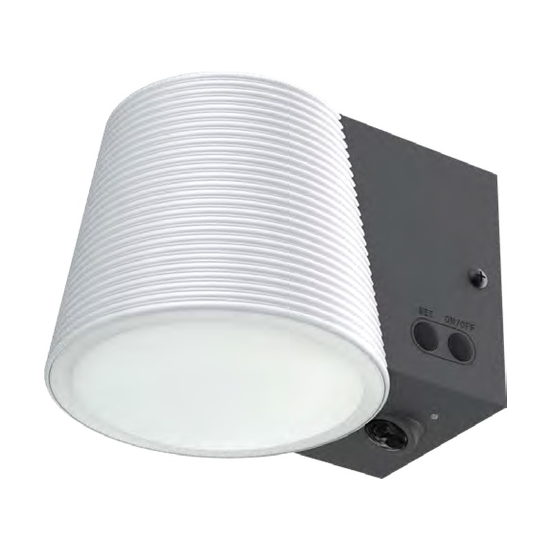 [SR-SGL-21TA] Applique solaire hybride BELL blanche (SGL-21TA)