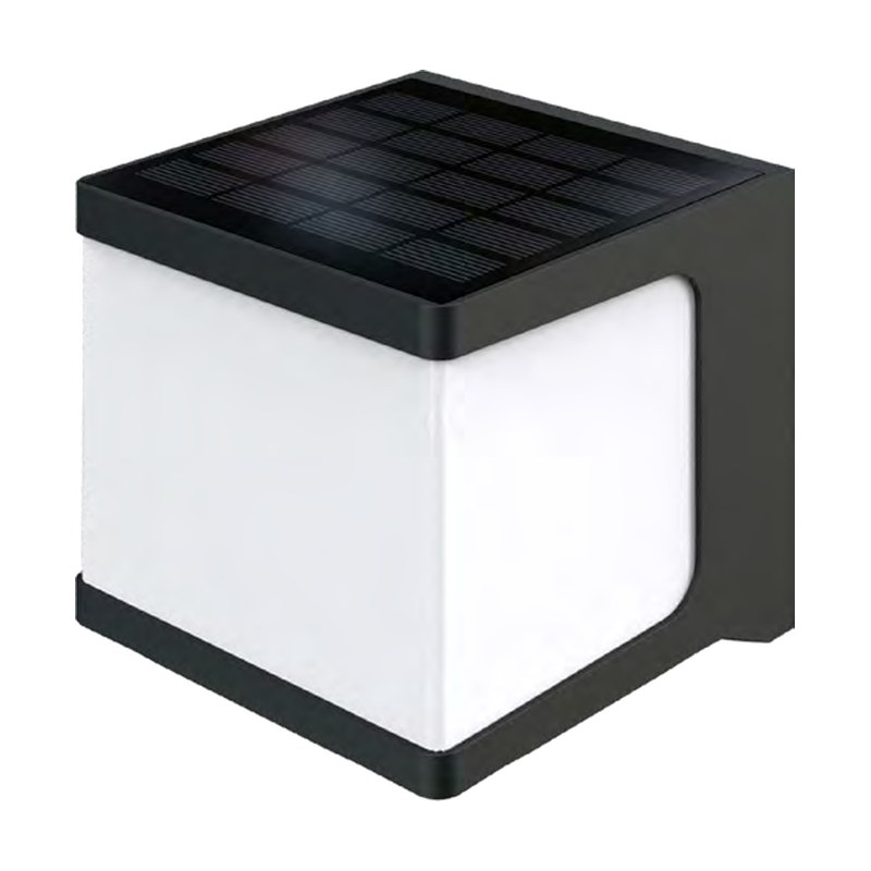 [SR-SWL-18] Lanterne solaire cube CUBE (pose 3 m) (SWL-18)